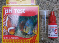 pH test for fresh or saltwater (4.5 - 9.0 pH range)