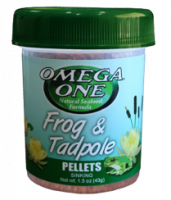 - Omega One Frog & Tadpole Pellets