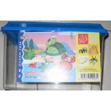 Pet home plastic aquariums for fish, hermit crabs, turtle, etc.
